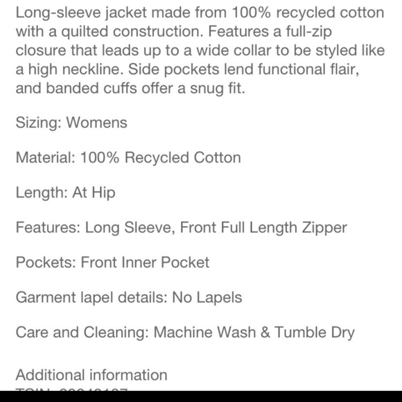 Target jacket - Picture 2 of 3